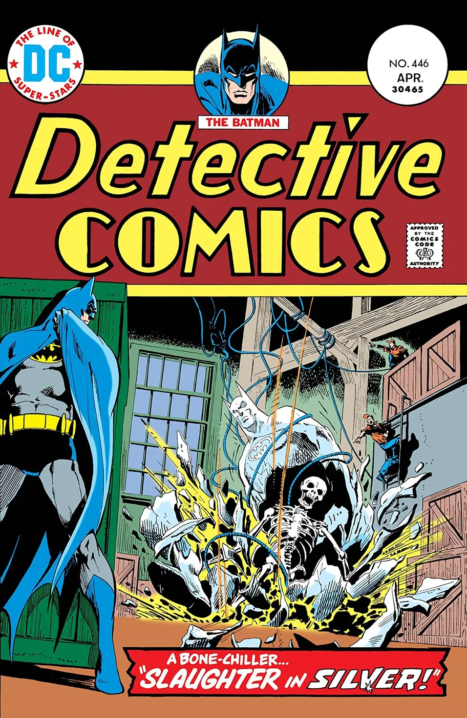 Cover of Detective Comics #446