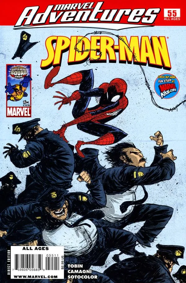 Cover of Marvel Adventures Spider-Man #55