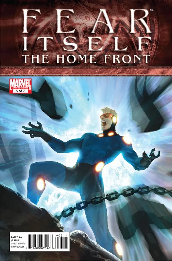 Cover of Fear Itself: The Home Front #5