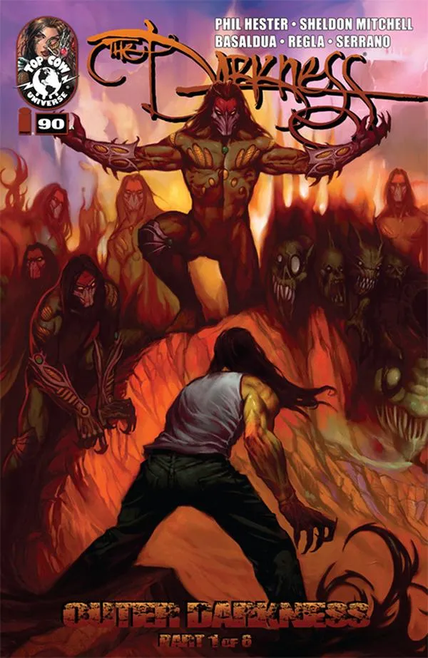Cover of The Darkness #90