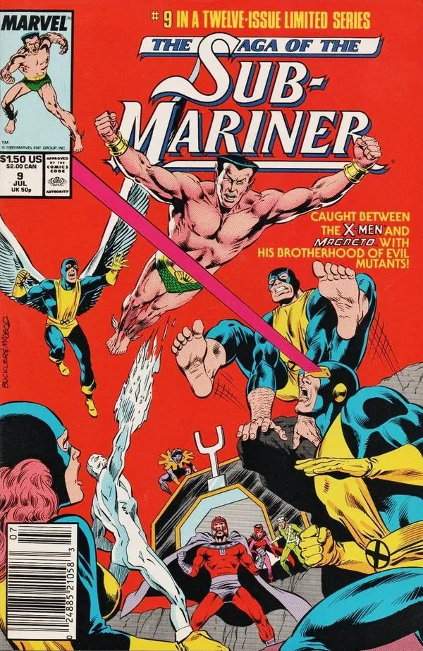 Cover of Saga of the Sub-Mariner #9