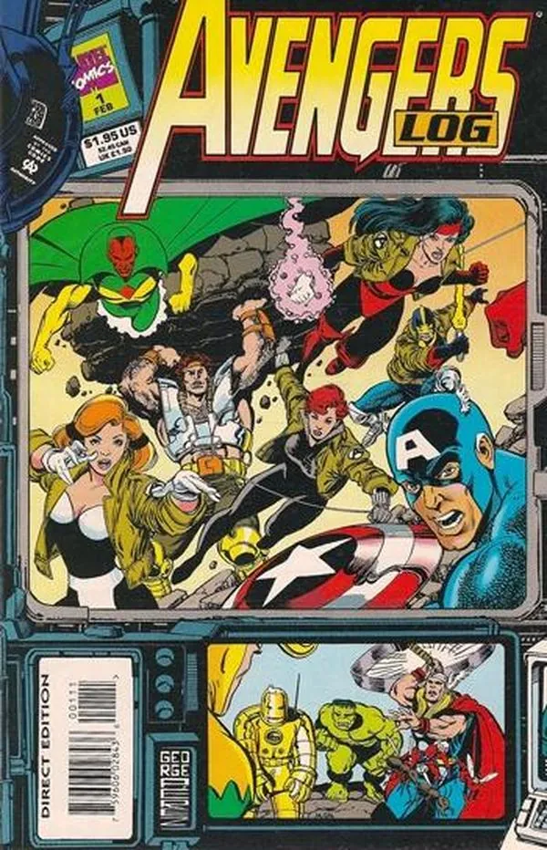 Cover of The Avengers Log #1