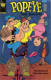 Cover of Popeye the Sailor #165