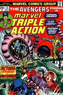 Cover of Marvel Triple Action #21
