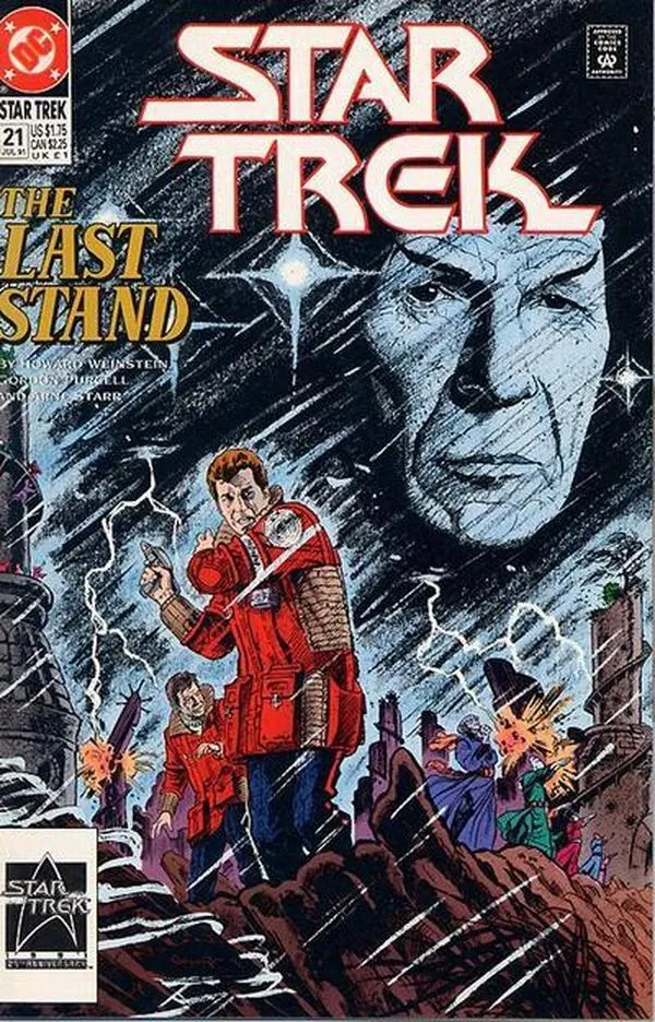 Cover of Star Trek #21