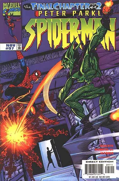 Cover of Spider-Man #97