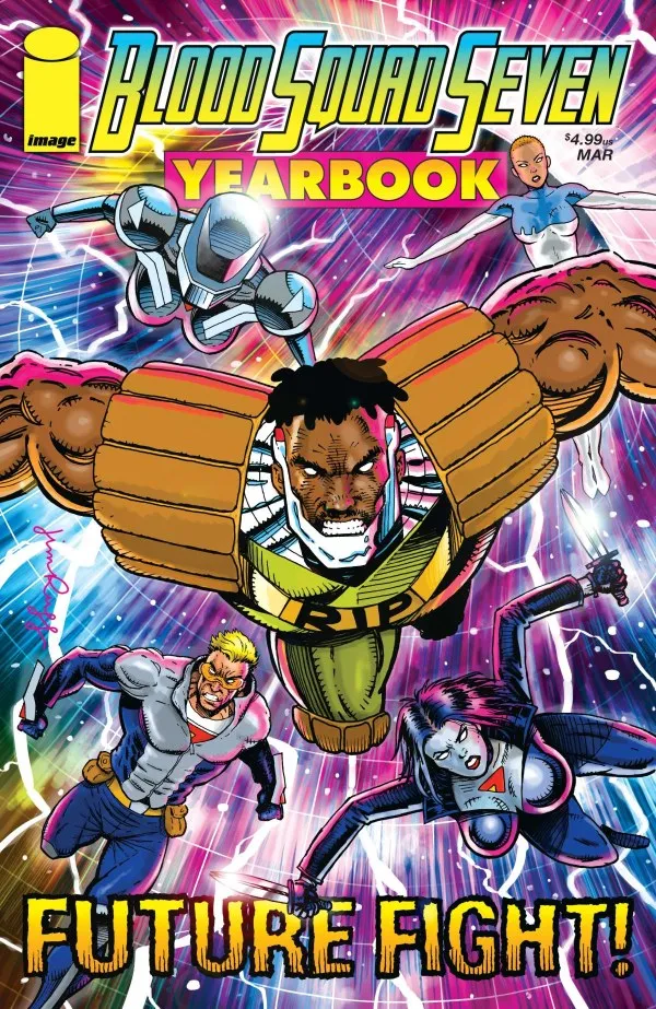 Cover of Blood Squad Seven Yearbook #1