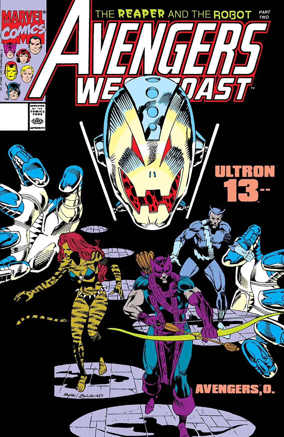 Cover of Avengers West Coast #66