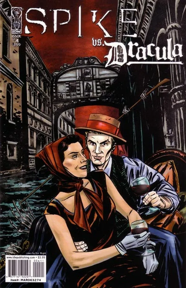 Cover of Spike vs. Dracula #4