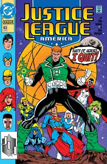 Cover of Justice League America #63