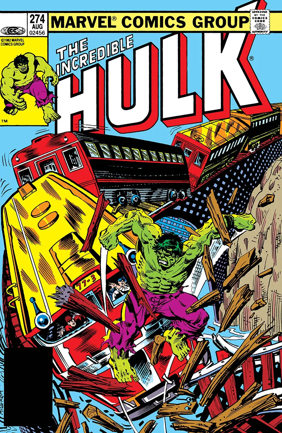 Cover of The Incredible Hulk #274