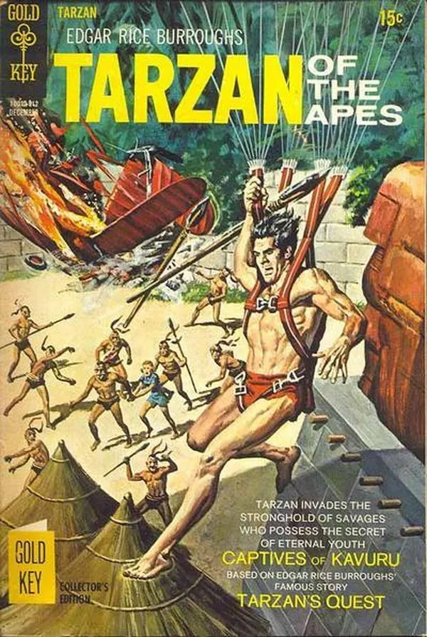 Cover of Edgar Rice Burroughs' Tarzan of the Apes #189