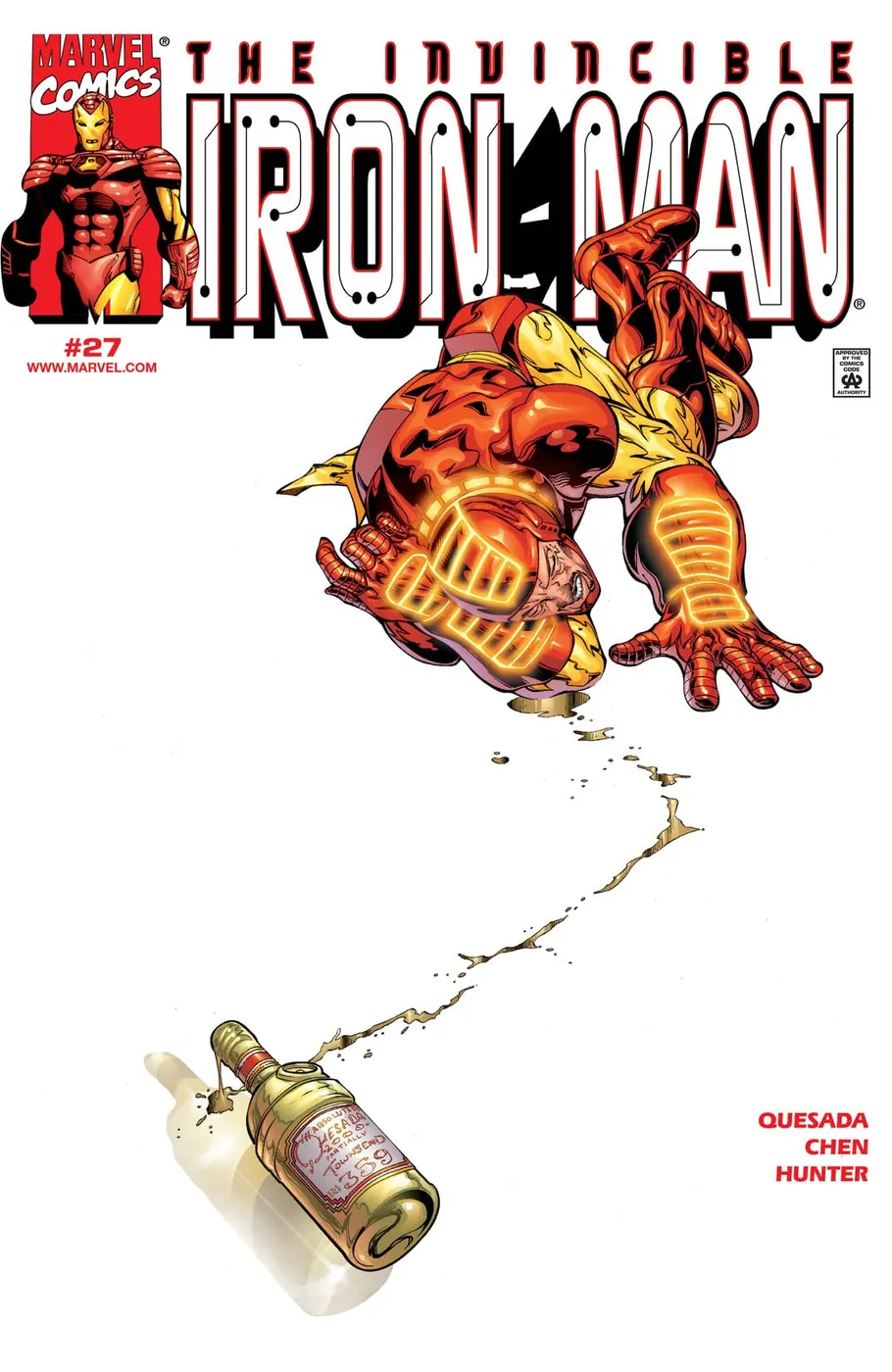 Cover of Iron Man #27
