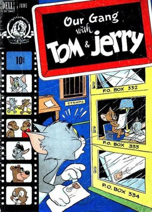 Cover of Our Gang with Tom & Jerry #59
