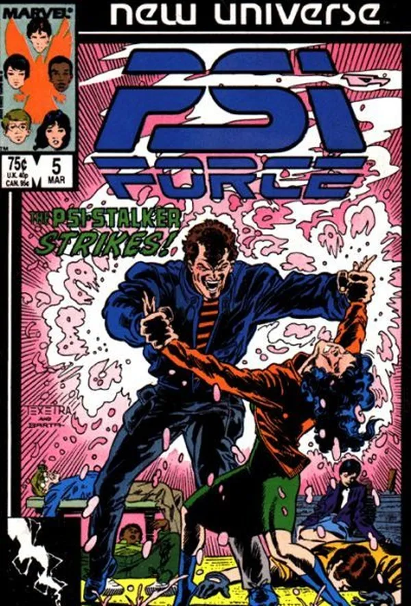 Cover of Psi-Force #5