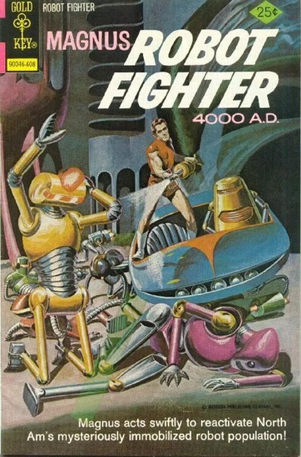 Cover of Magnus, Robot Fighter #44