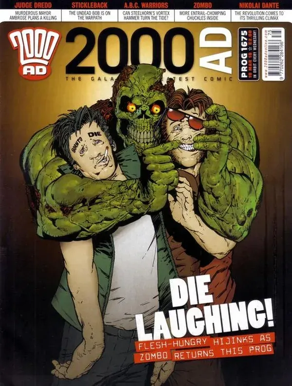 Cover of 2000 AD #1675