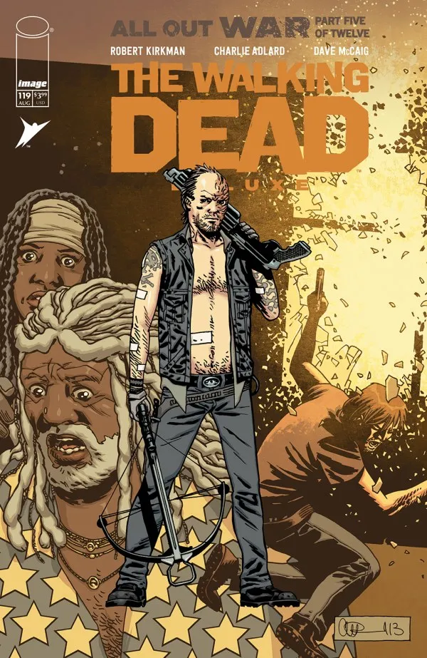 Cover of The Walking Dead Deluxe #119