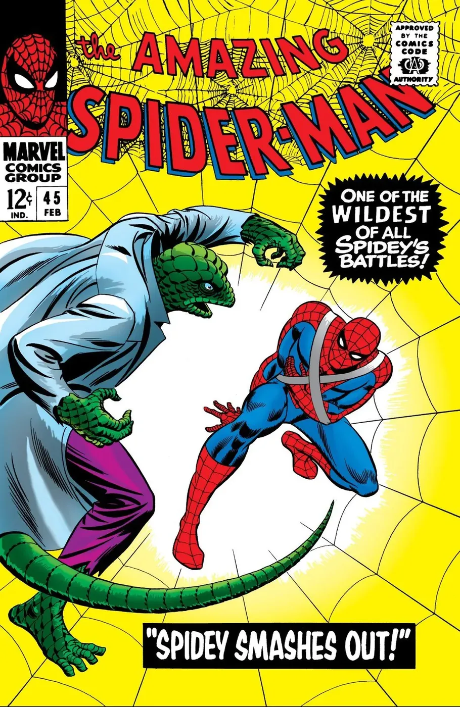Cover of The Amazing Spider-Man #45