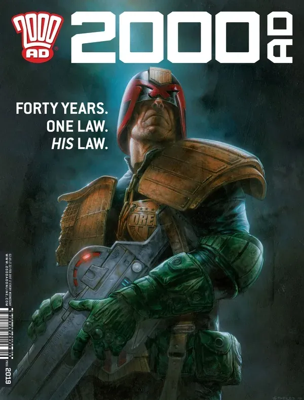 Cover of 2000 AD #2019