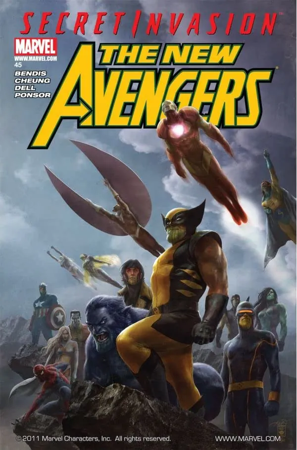Cover of New Avengers #45