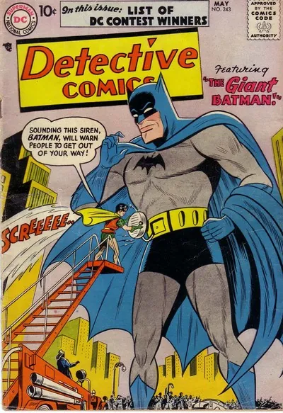 Cover of Detective Comics #243