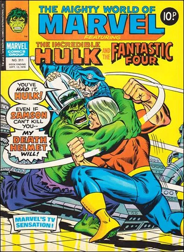 Cover of The Mighty World of Marvel #311