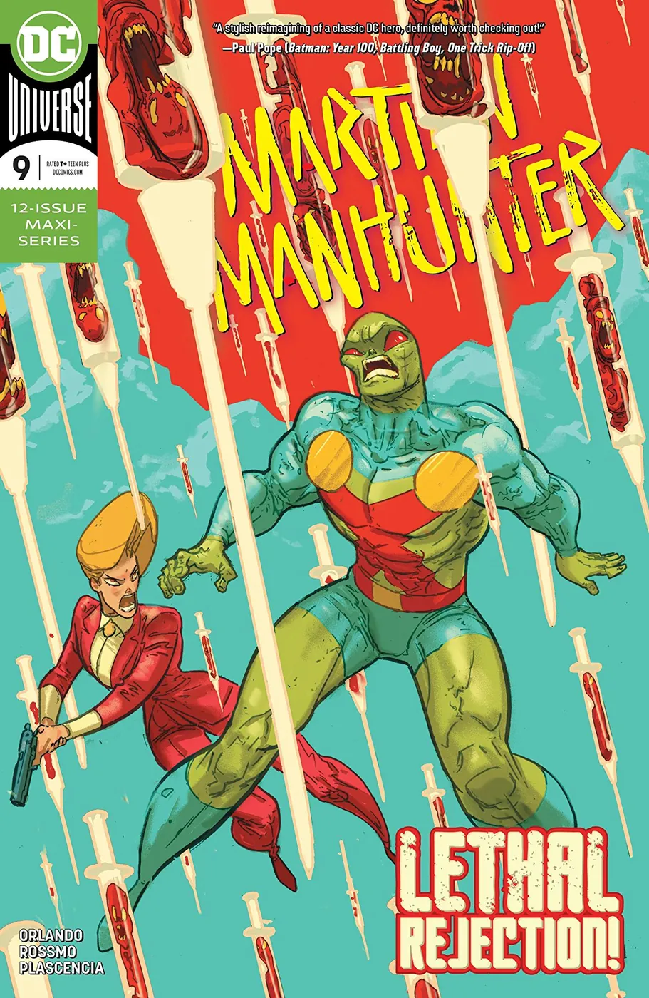 Cover of Martian Manhunter #9