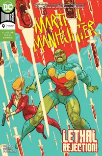 Cover of Martian Manhunter #9