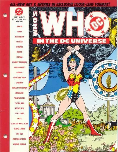 Cover of Who's Who in the DC Universe #4