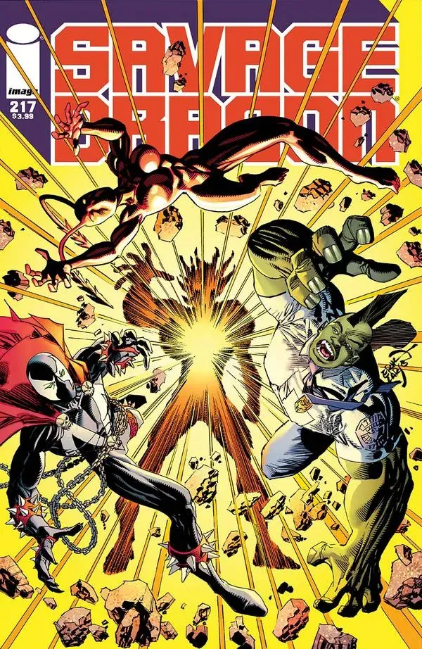 Cover of Savage Dragon #217