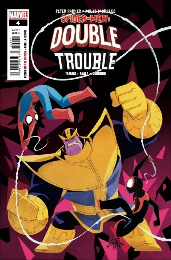 Cover of Peter Parker & Miles Morales: Spider-Men Double Trouble #4
