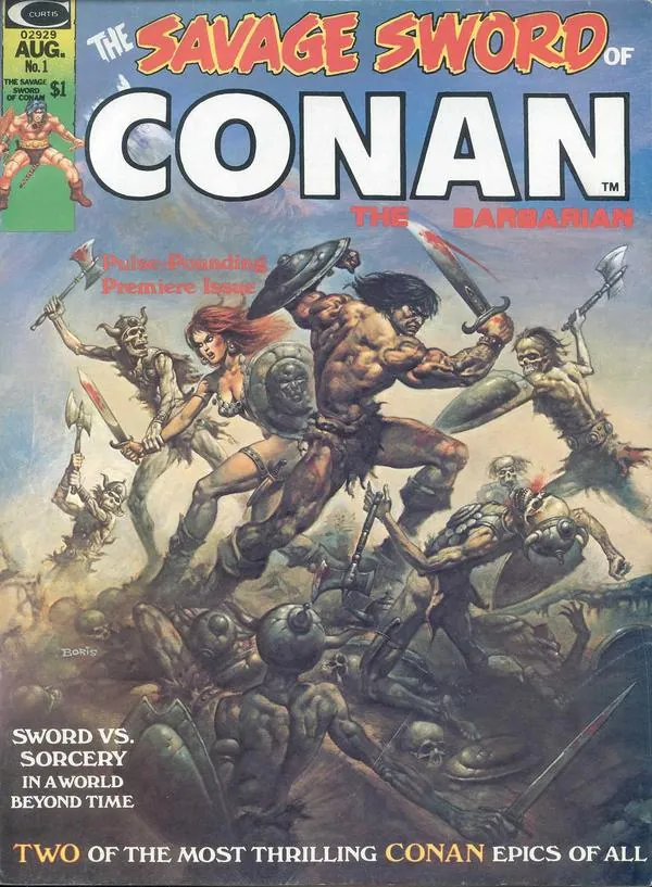Cover of The Savage Sword of Conan #1