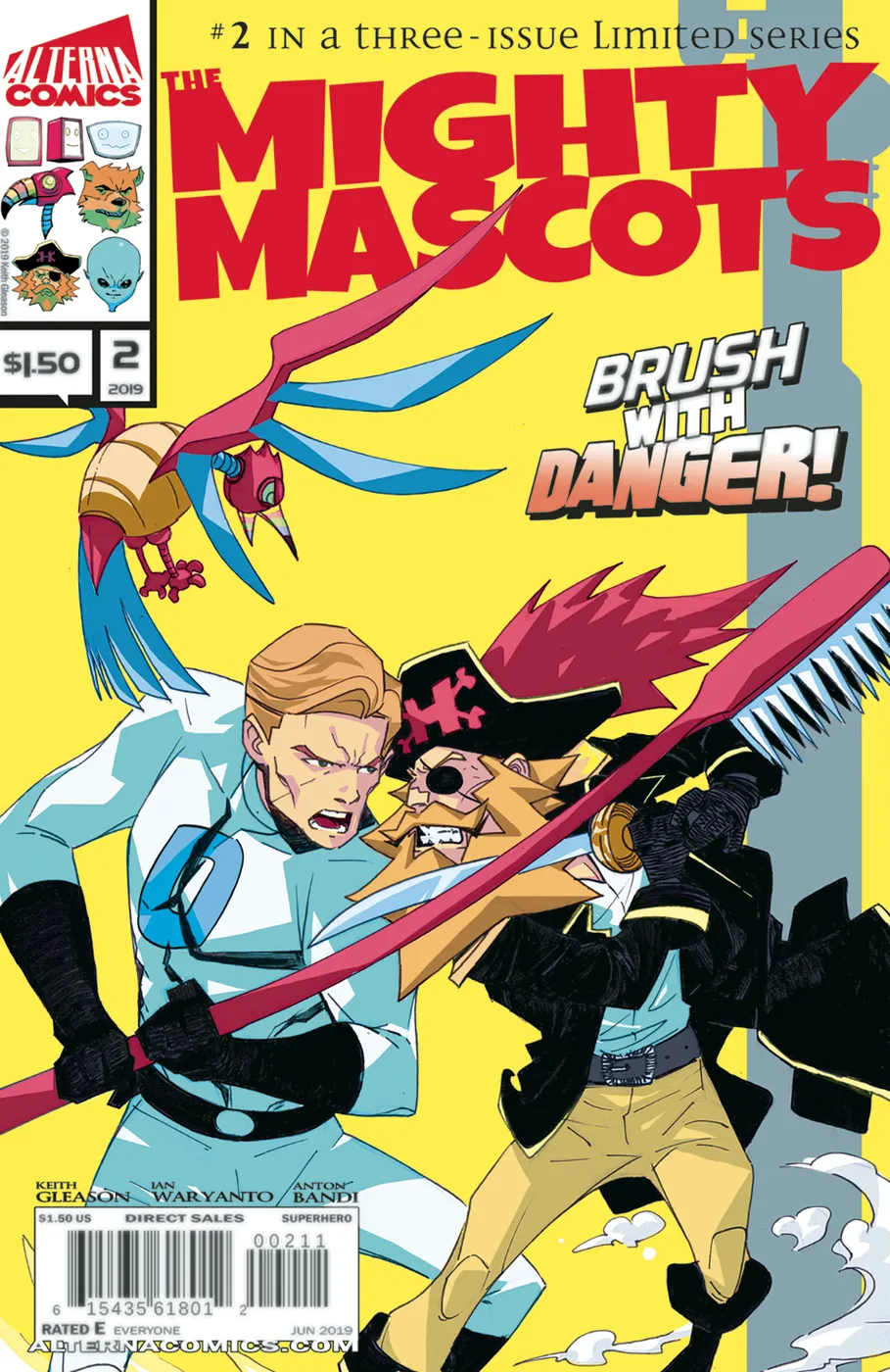 Cover of Mighty Mascots #2