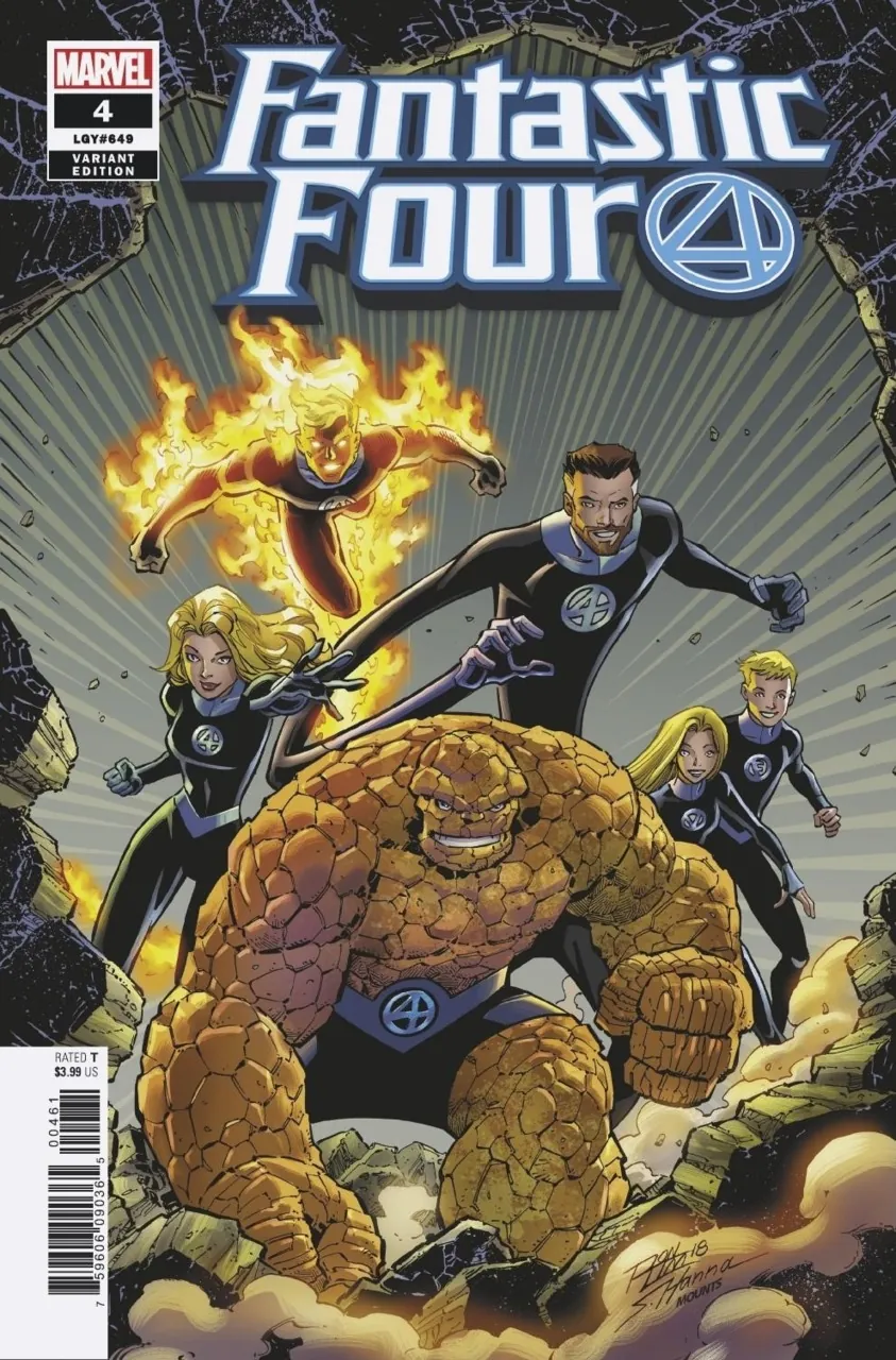 Cover of Fantastic Four #4 (649)