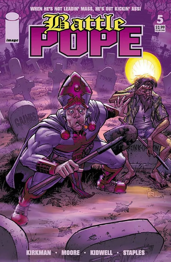 Cover of Battle Pope #5