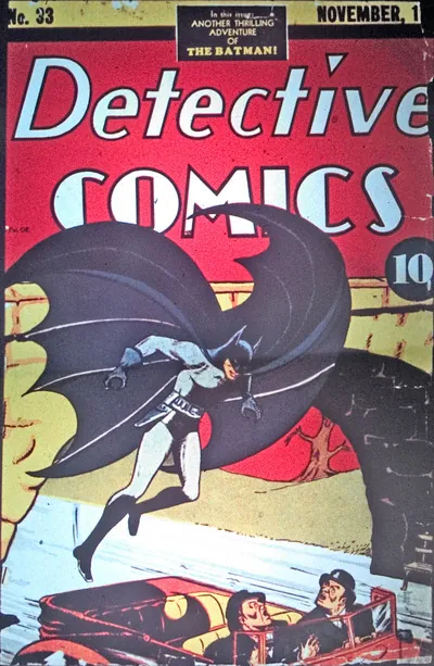 Cover of Detective Comics #33