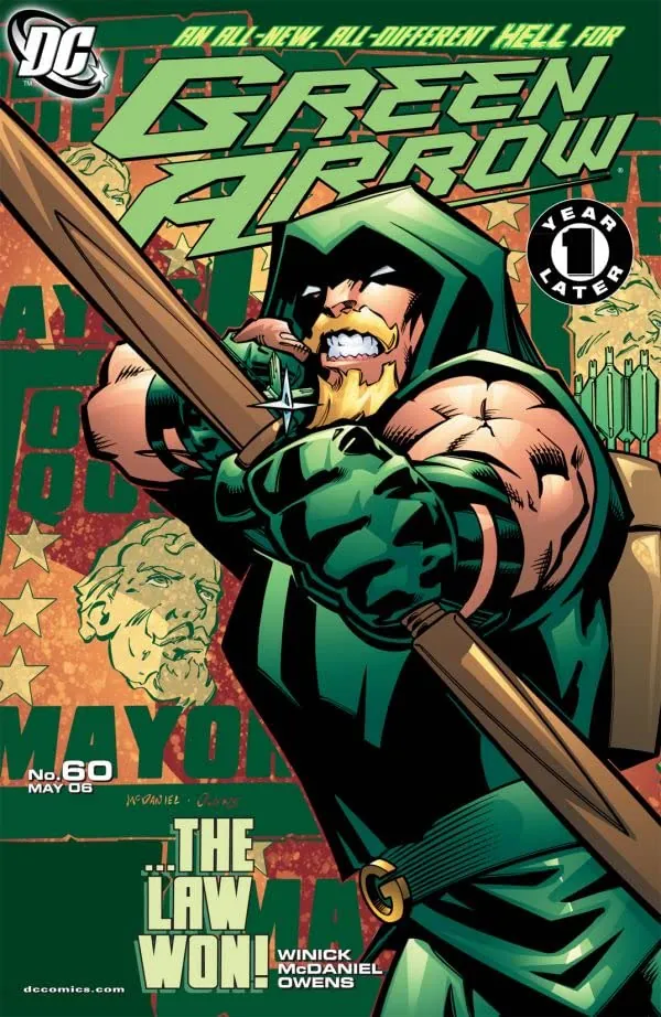 Cover of Green Arrow #60