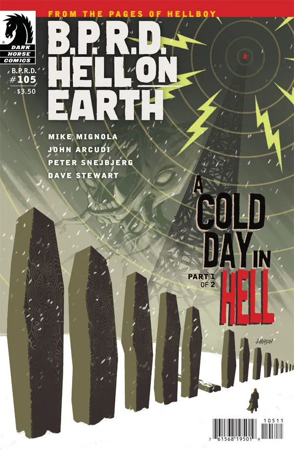 Cover of B.P.R.D. Hell on Earth #105