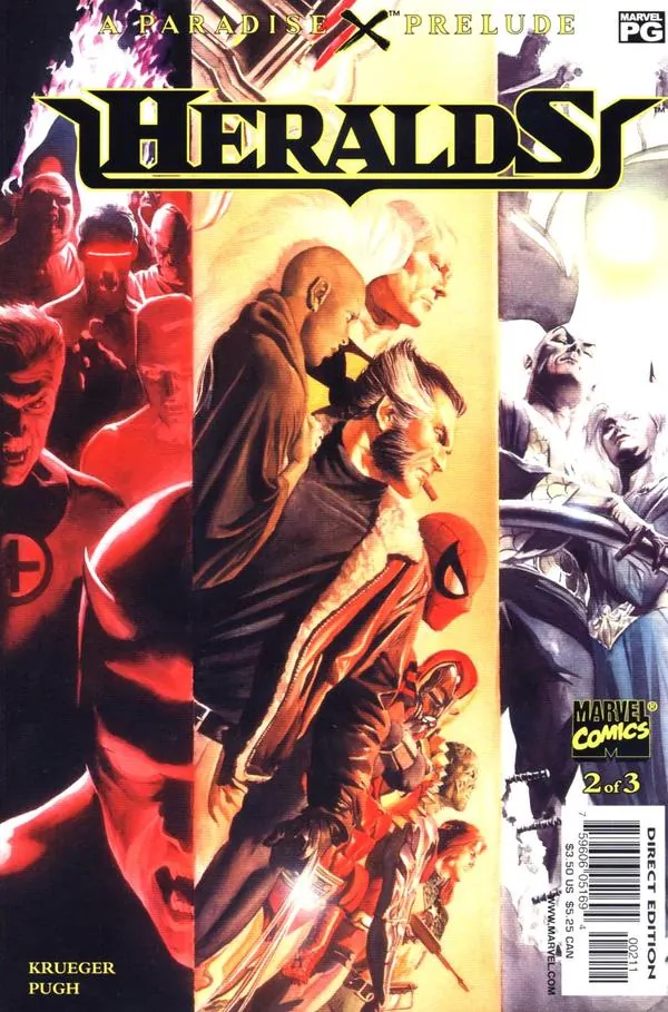 Cover of Paradise X: Heralds #2