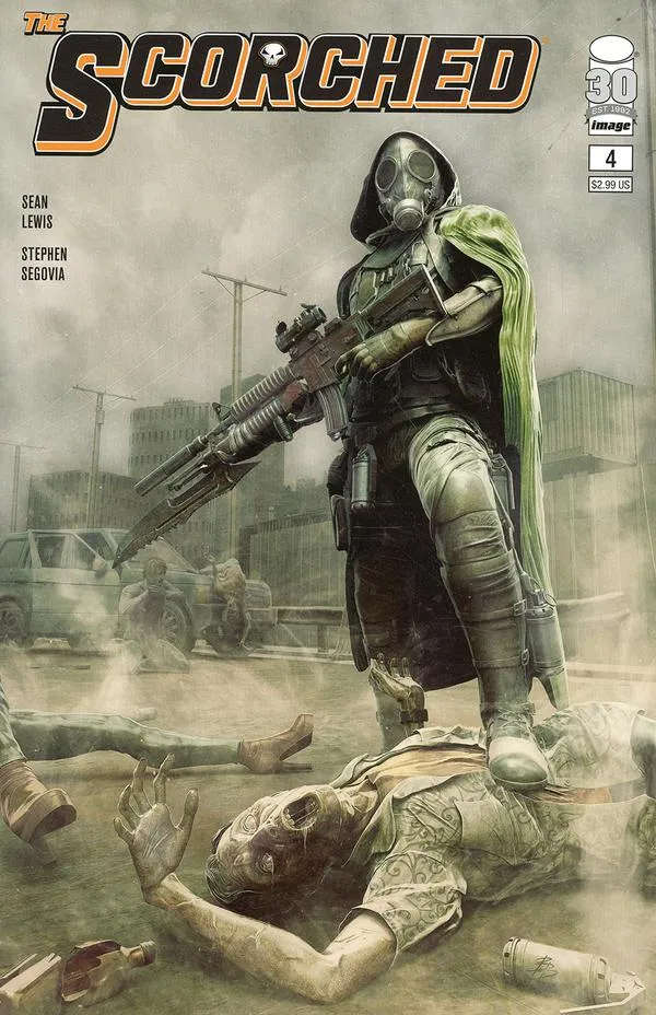 Cover of The Scorched #4