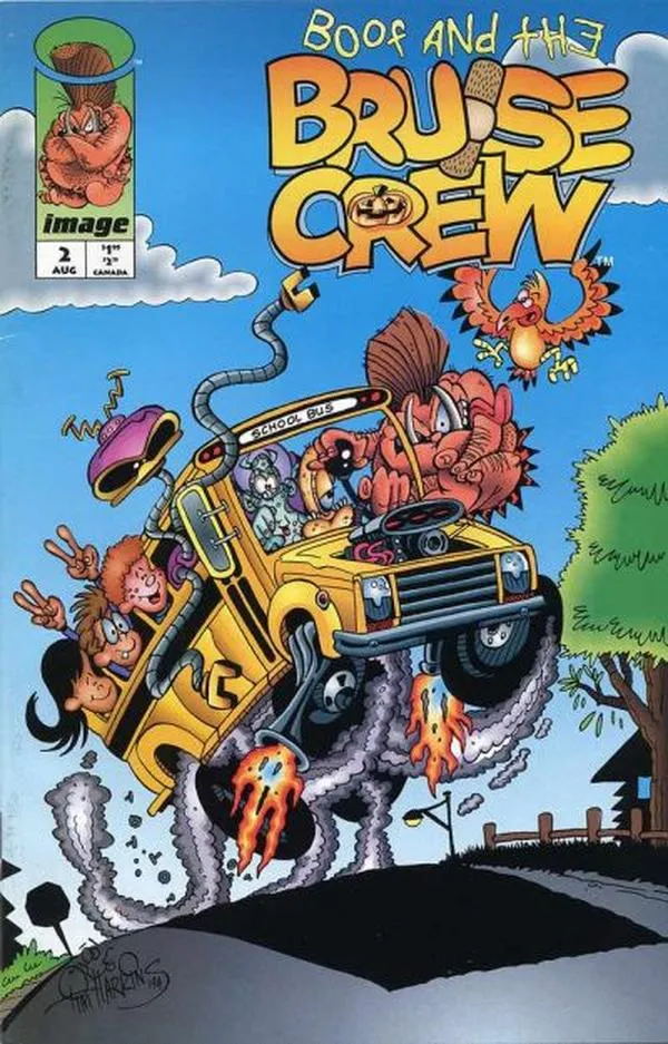 Cover of Boof and the Bruise Crew #2