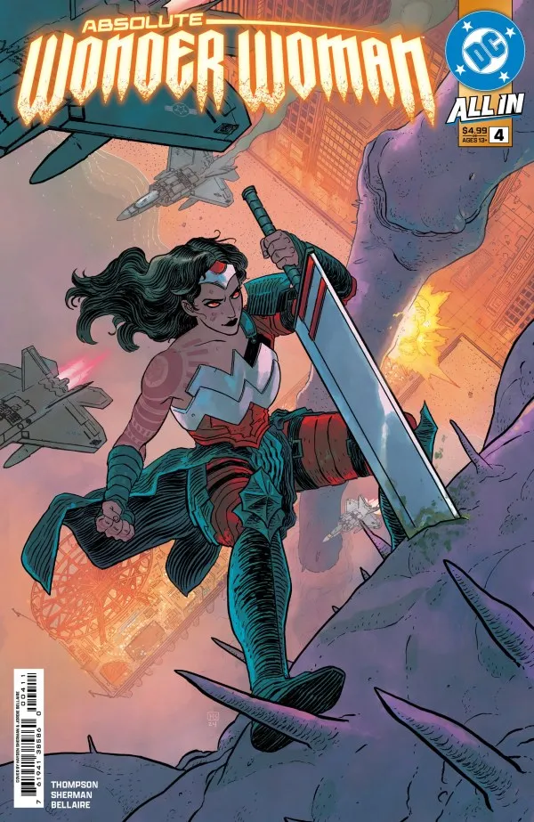 Cover of Absolute Wonder Woman #4