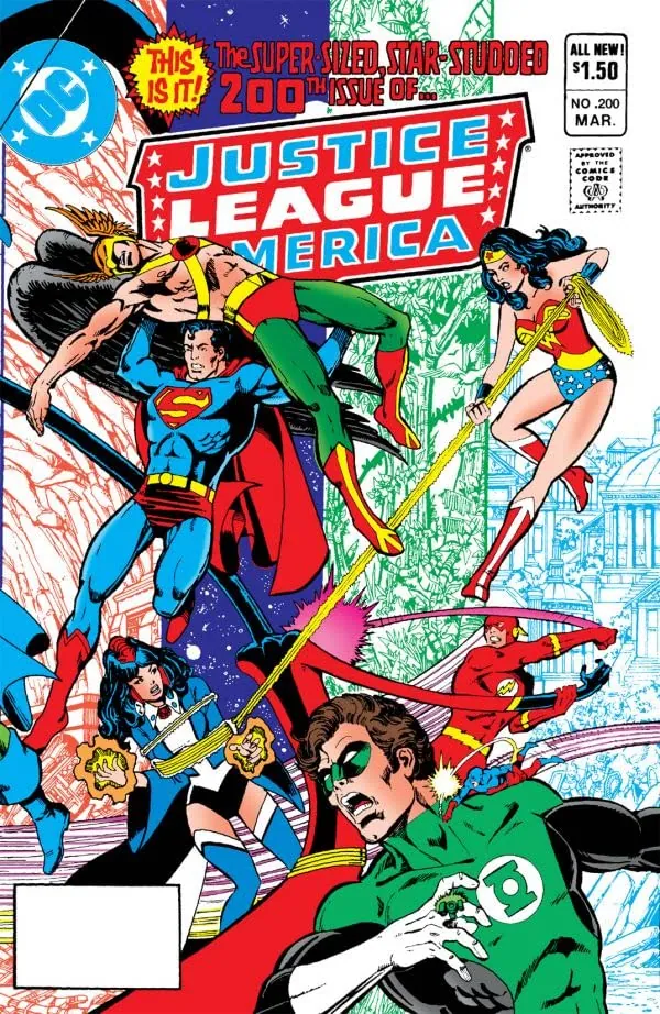 Cover of Justice League of America #200
