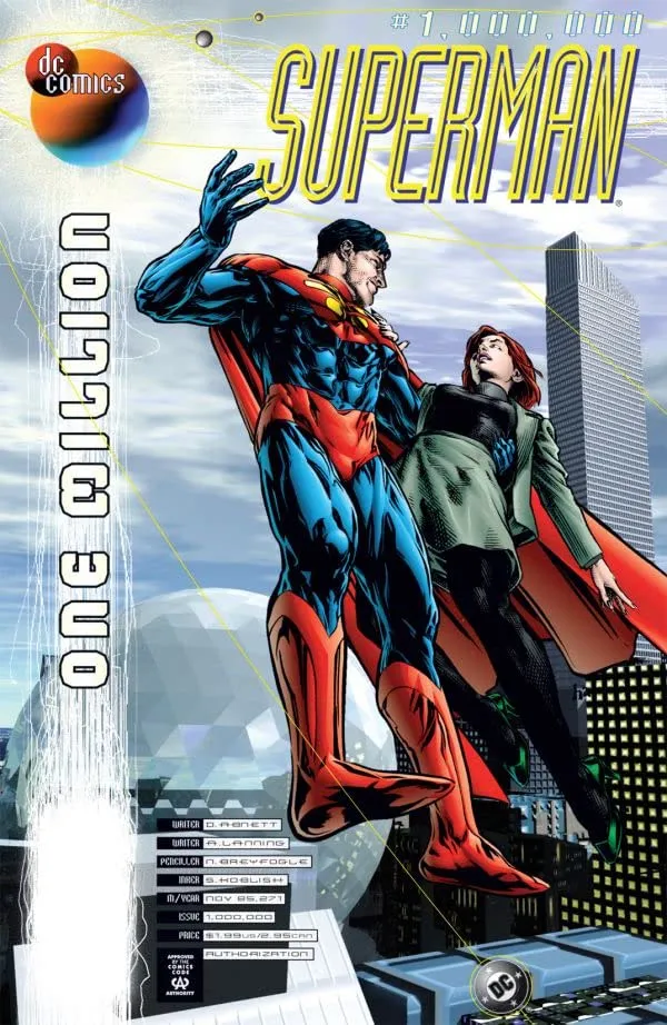 Cover of Superman #1000000