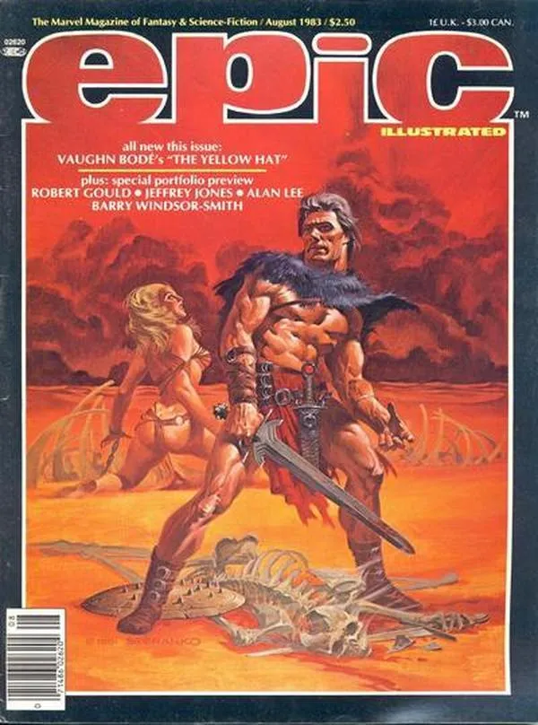 Cover of Epic Illustrated #19