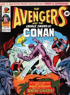 Cover of The Avengers #145