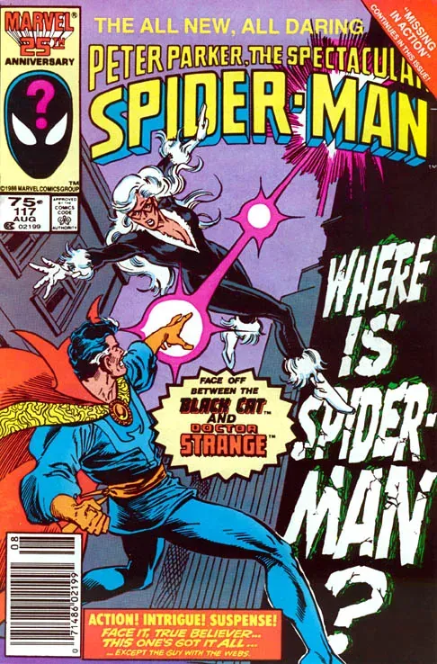 Cover of The Spectacular Spider-Man #117