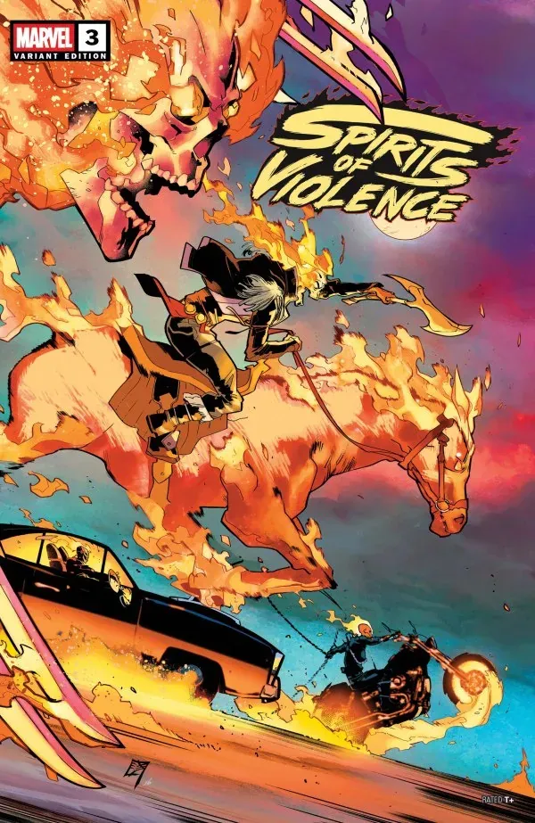 Cover of Spirits of Violence #3