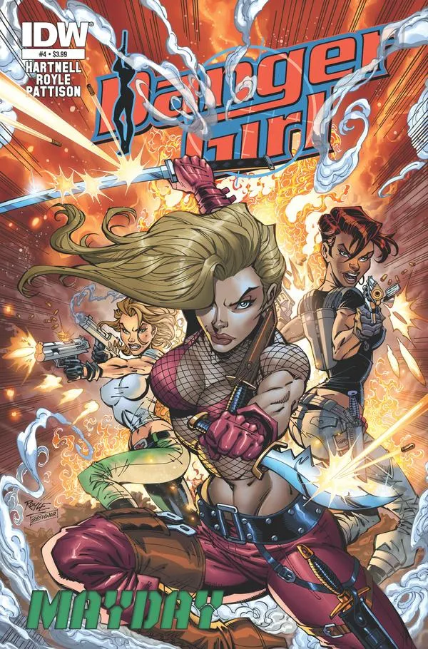 Cover of Danger Girl: Mayday #4